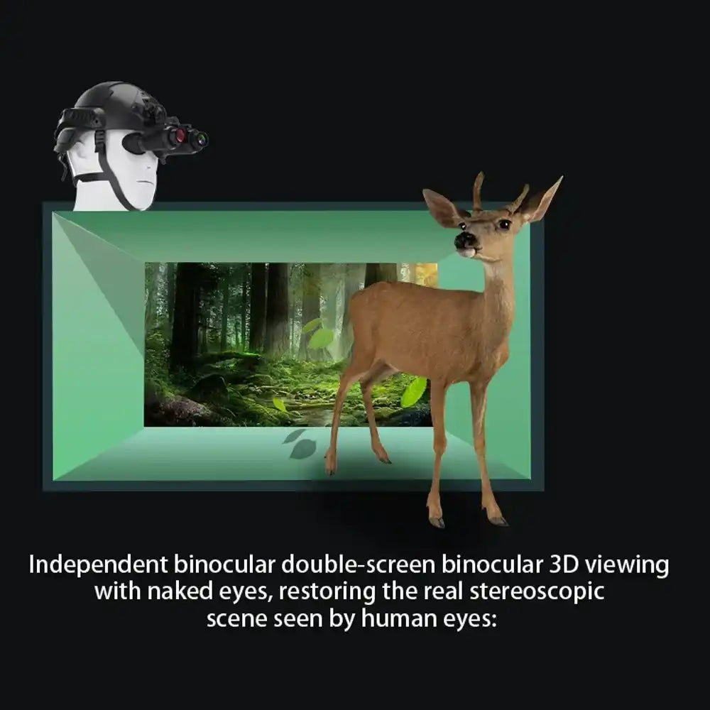 Lunettes de vision nocturne TUTT 4K 3D infrarouges, jumelles avec caméra intégrée, montage sur casque NV8300 SONY Starlight