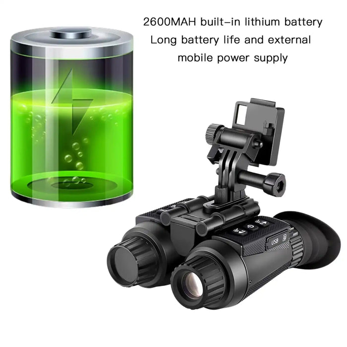 Lunettes de vision nocturne TUTT 4K 3D infrarouges, jumelles avec caméra intégrée, montage sur casque NV8300 SONY Starlight