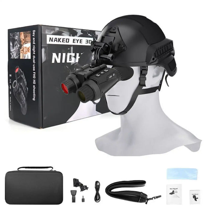 Lunettes de vision nocturne TUTT 4K 3D infrarouges, jumelles avec caméra intégrée, montage sur casque NV8300 SONY Starlight