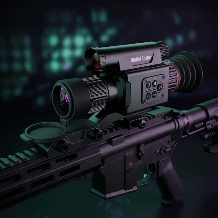 TUTT Night Vision Scope 20X 4K IP56 waterproof Built-in electronic stabilization X7