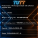 Product details of a wireless power bank with self-wired magnetic stand on a dark background. TUTT Power Bank 10000mAh Magnetic Wireless with Self-Wired Stand | PD22.5W & 15W Wireless | C5