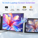 TUTT S7 Portable Monitor for Laptop Screen Extender