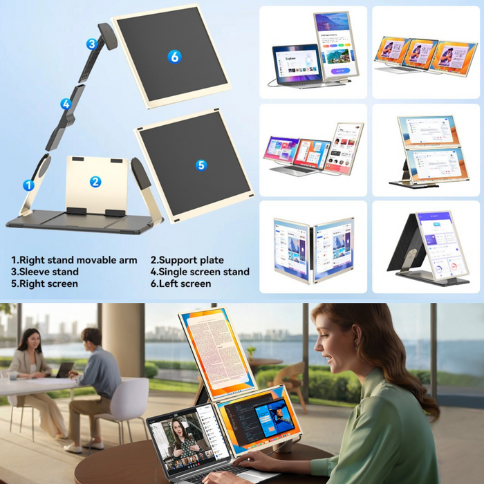TUTT S7 Portable Monitor for Laptop Screen Extender