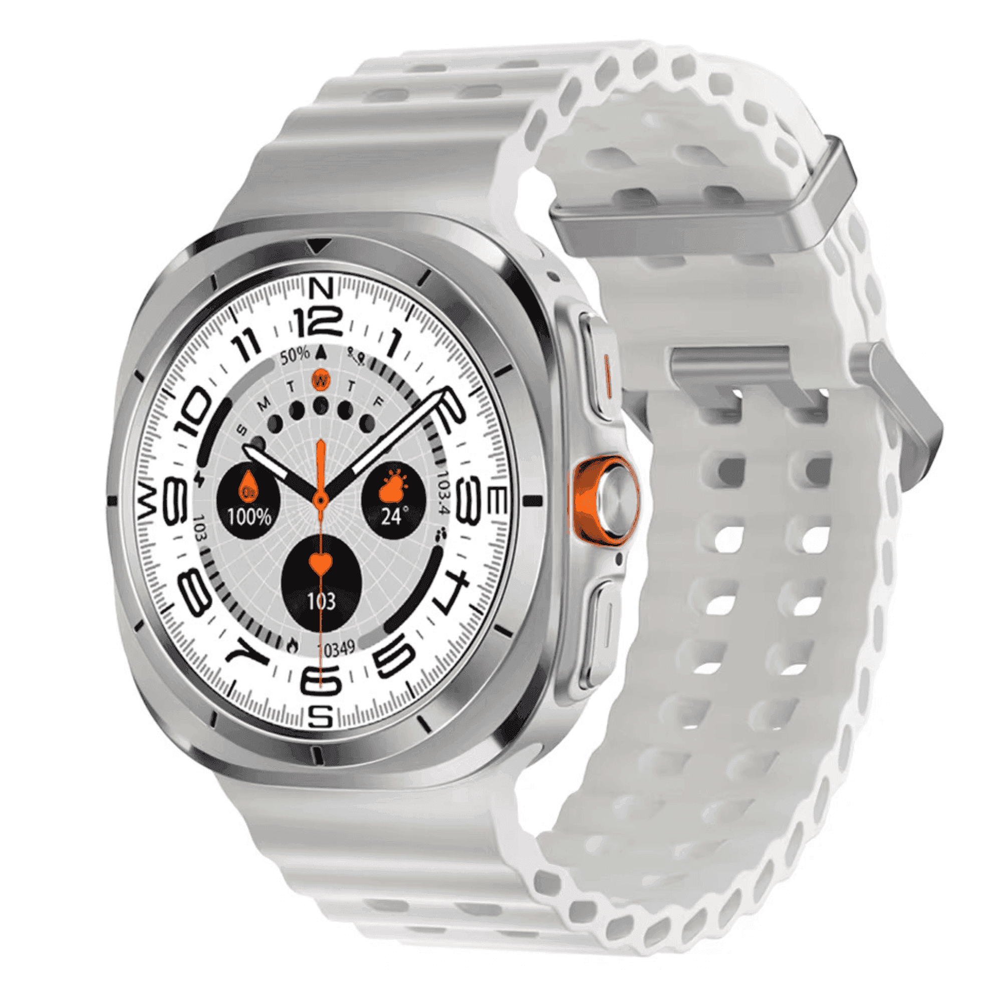 TUTT W7 Smart Watch for Men Women | 1.43” AMOLED Display | Advanced Fitness & Health Smartwatch