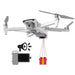 FIMI X8SE 2022 V2 Drone Camera Professional GPS 4K Foldable RC Quadcopter, 35-min Flight Time, 10km - TUTT