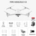 FIMI X8SE 2022 V2 Drone Camera Professional GPS 4K Foldable RC Quadcopter, 35-min Flight Time, 10km - TUTT