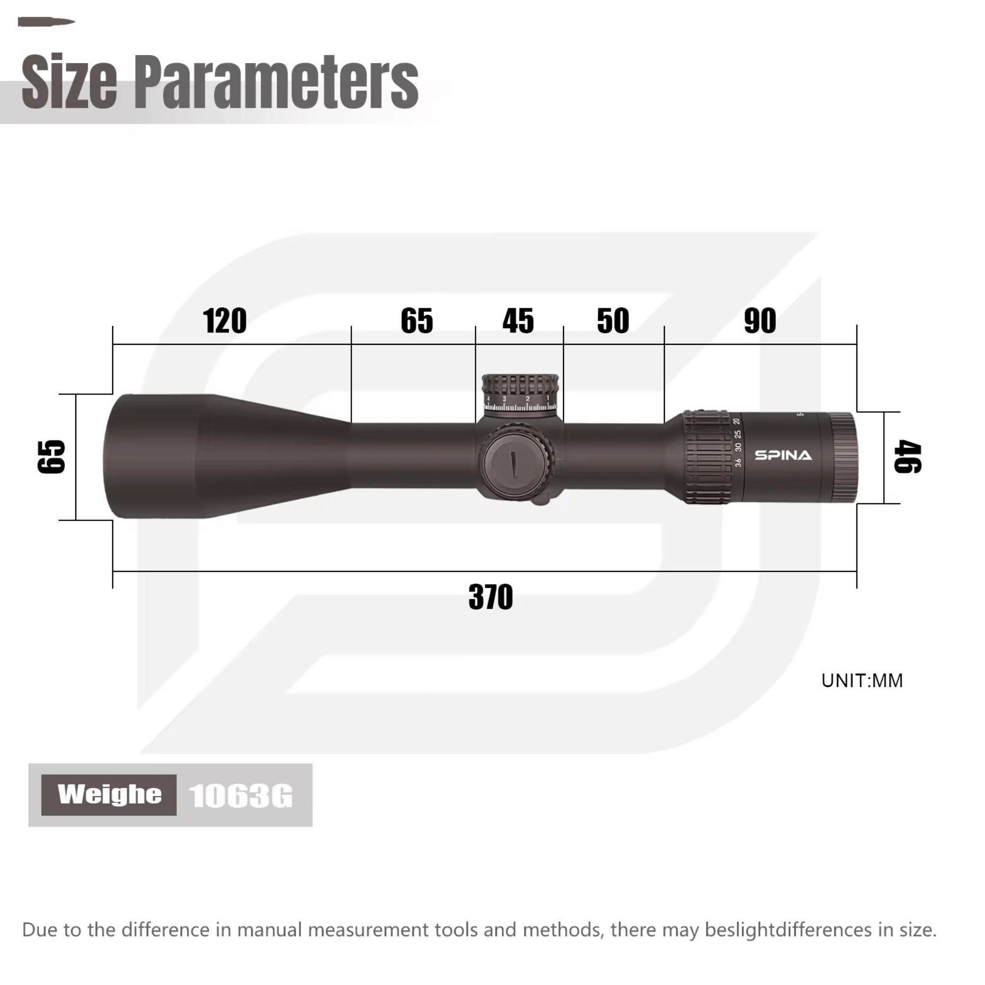 GLACIER 6 - 36×56 ED Glass FFP Tactical Scope Illuminated Reticle 12 Gear | IPX7 Long Range Scope Binocular | Spina sold by TUTT - TUTT