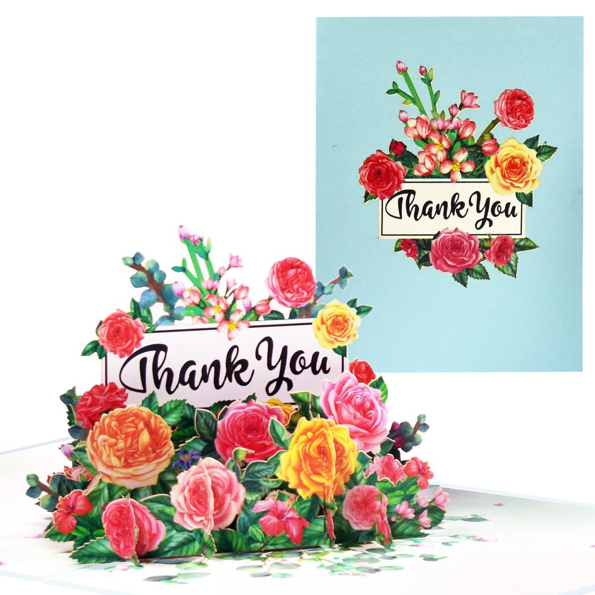 Pop Up Greeting Card Happy Birthday Card Anniversary Card Thank You Card All Occasion Includes Envelope And Note - TUTT