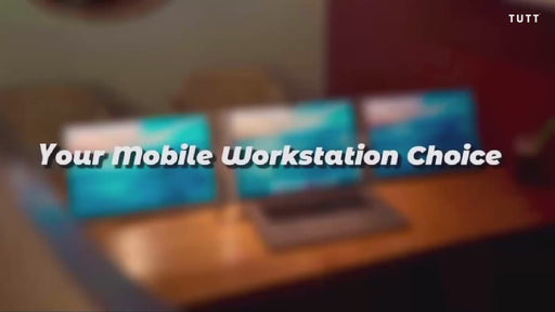 TUTT 16” Dual Screen Portable Monitor for Laptop 12”-18.5”– 16:10 Ratio IPS, Single USB-C Cable, Stand-Alone Design | S900 