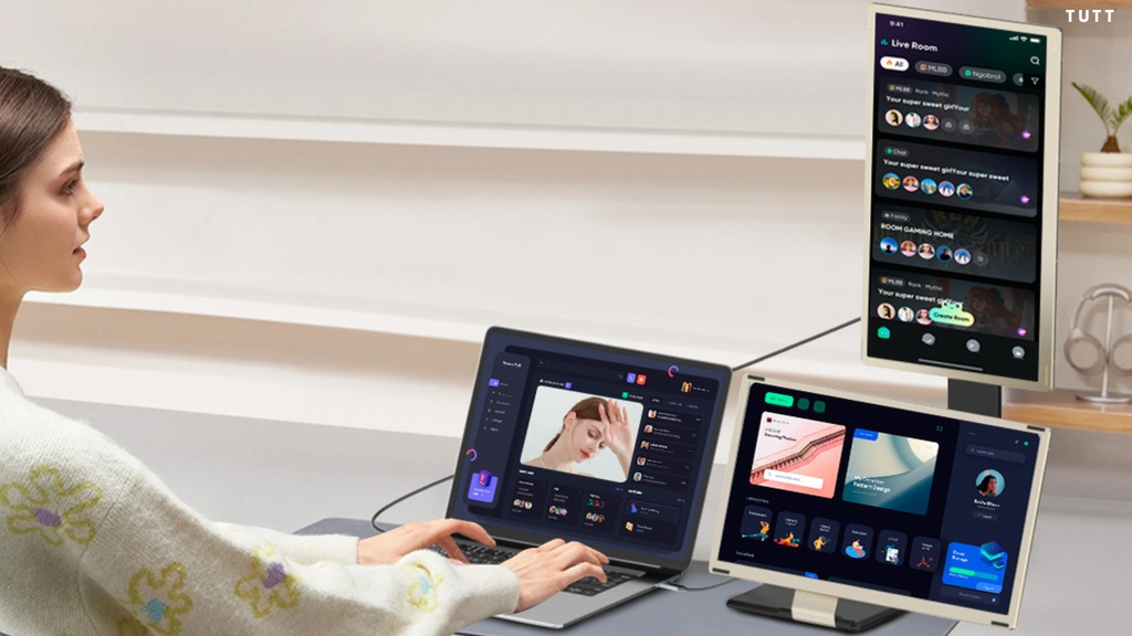TUTT S7 Portable Monitor for Laptop Screen Extender