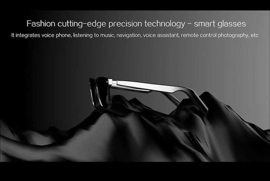 TUTT Bluetooth Smart Sunglasses | AI Voice Assistance Call & Music & Camera Control | HD UV Protection Anti Blue Ray | E13 Test Kit Gift