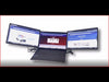TUTT 16” FHD Portable Monitor 16:10 Aspect Ratio | Triple Laptop Screen Extender