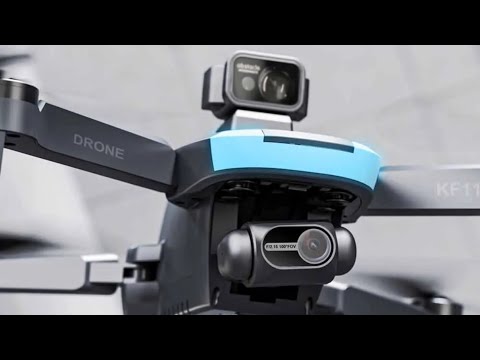 TUTT KF613 5G WiFi GPS Mini Drone Brushless Motor RC Quadcopter 4K HD Camera Obstacle Avoidance Gimbal Intelligence Follow Me and Orbit Modes Quadcopter 2* Batteries