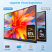 TUTT 15.6” FHD Portable Monitor – IPS, Dual Screen Extender, USB-C & HDMI, Built-in Speakers, P5 Upgraded - TUTT