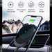 TUTT 15W Qi Magnetic Wireless Car Phone Holder Charger 360° Adjustable