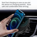 TUTT 15W Qi Magnetic Wireless Car Phone Holder Charger 360° Adjustable