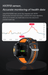 TUTT 2.0" Dial Smart Watch | Rugged Military | Health and Fitness Tracking | Flashlight | NX23 Smartwatches For Men - TUTT