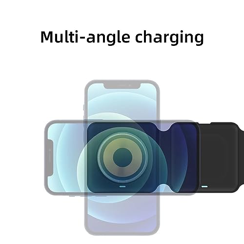 TUTT 3 in 1 Wireless Magnetic Foldable Charger Station Compatible with iPhone 14/13/12/11 AirPods