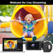 TUTT 8K 48MP Camcorder WIFI Digital Video Camera Vlogging Recorder 18X Time-Lapse WIFI Webcam Night Vision | Premium Combo