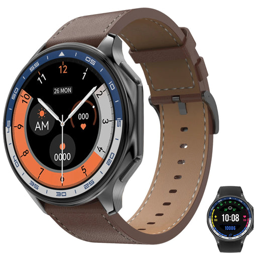 TUTT AMOLED Ultra - Slim/Light 1.43" HD Smart Watch for Men | 4GB RAM AI | 3 Straps | Always - On Dial Smartwatch - TUTT