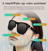 TUTT Bluetooth Smart Glasses Anti-Blue Ray UV | Wireless Call & Music AI Voice & Camera Control Sunglasses | E13 Test Kit | Replaceable With Prescription 2 Lenses - TUTT