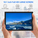 TUTT CP20 2 in 1 Tablet 10.1 Inch FHD Android 13 with Keyboard,128GB ROM+12GB RAM, 8MP Dual Camera, Quad Core