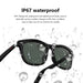TUTT Bluetooth Smart Glasses Anti-Blue Ray UV | Wireless Call & Music AI Voice & Camera Control Sunglasses | E13 Test Kit | Replaceable With Prescription - TUTT