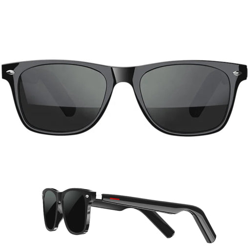TUTT E13 Bluetooth Smart Sunglasses TR90 Frame HD UV Protection Call & Music & Camera Control, AI Voice | Anti Blue Ray