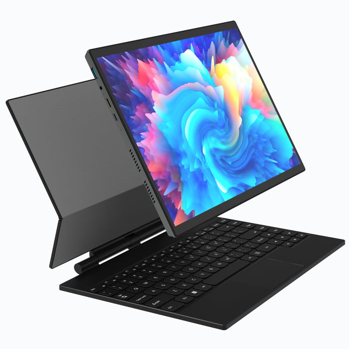 TUTT E140P 14" IPS Touchscreen 2-in-1 Laptop Tablet Detachable ( 1 TB SSD/ 32 GB RAM) | Intel® N95 CPU, Dual Camera, 2.4G/5G WIFI BacklitKeyboard | Windows 11 with Mouse - TUTT
