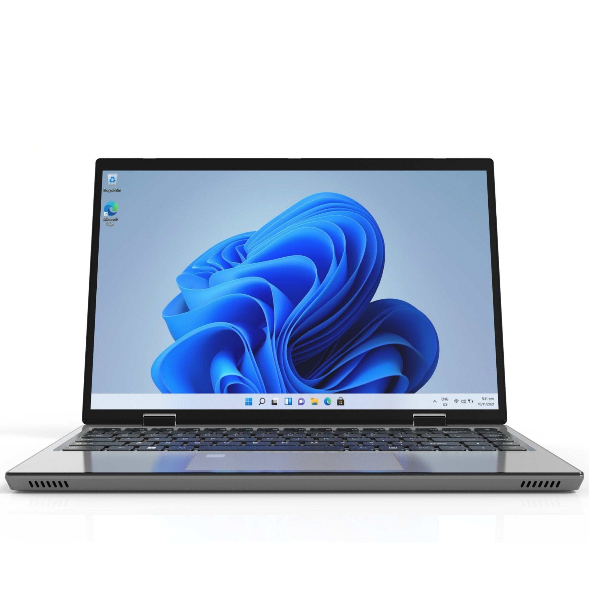 TUTT E140Y 2.2K 14'' IPS 2-in-1 Laptop Touch Screen 360° Flip Notebook Silver (1 TB SSD/ 32 GB RAM) | Intel® Processor N95 2.4G/5G WIFI BacklitKeyboard | Windows 11 Pro with Mouse - TUTT