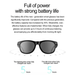 TUTT E8 Smart Bluetooth Sunglasses | AI Voice Assistance Call & Music | HD UV Protection | Anti-Blue Ray - TUTT