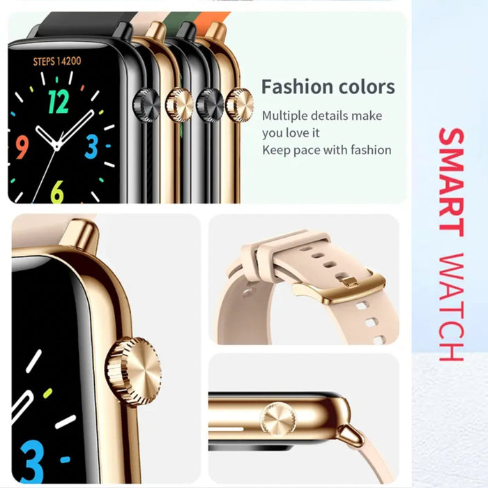 TUTT H90 Men and Women Fashion Smart Watch Reloj BT Call Fashion Design with 1.81 inch HD