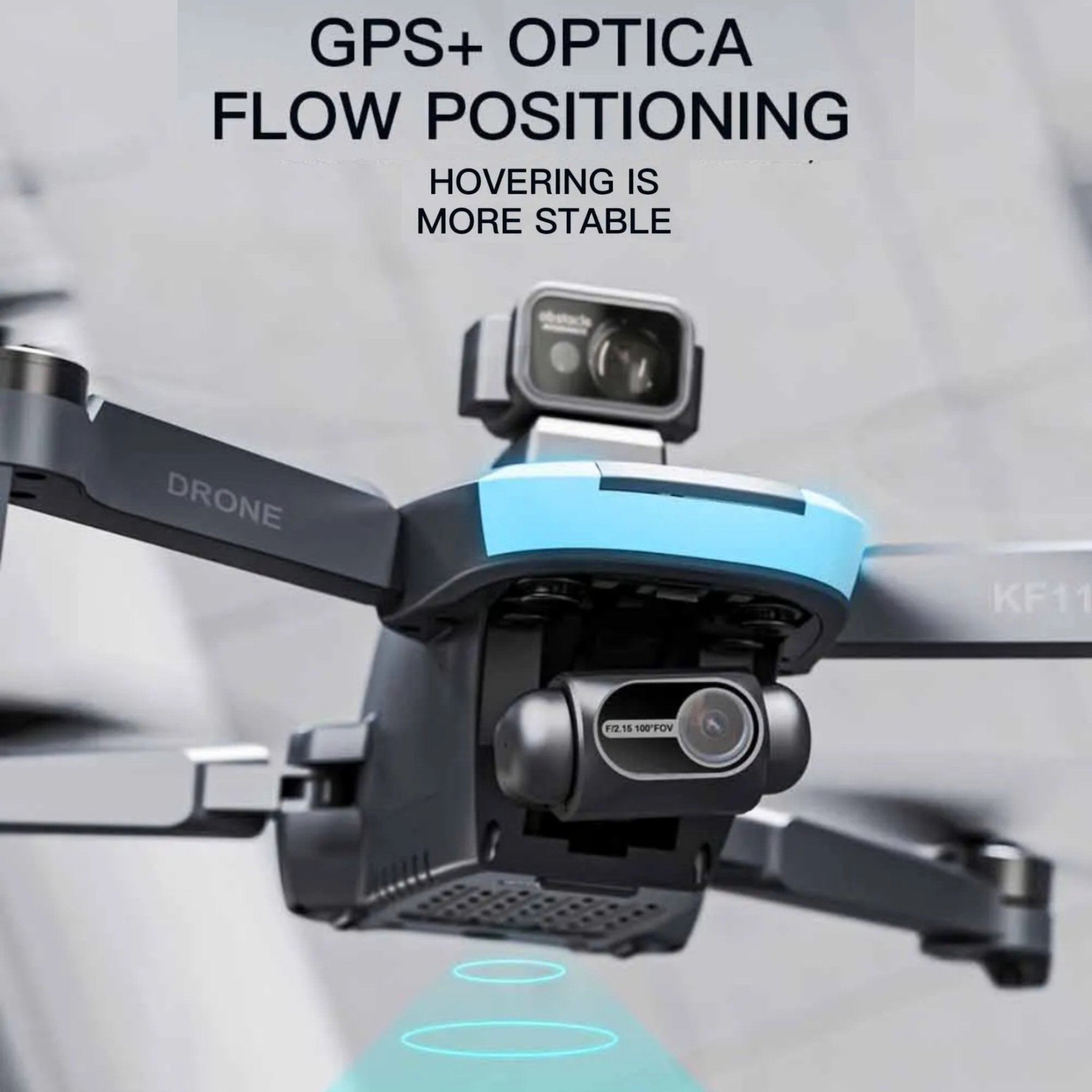 TUTT KF110 Professional 5G MINI Drone Dual 4K Cameras Optical Flow Mechanical + EIS Stabilization 226g Brushless