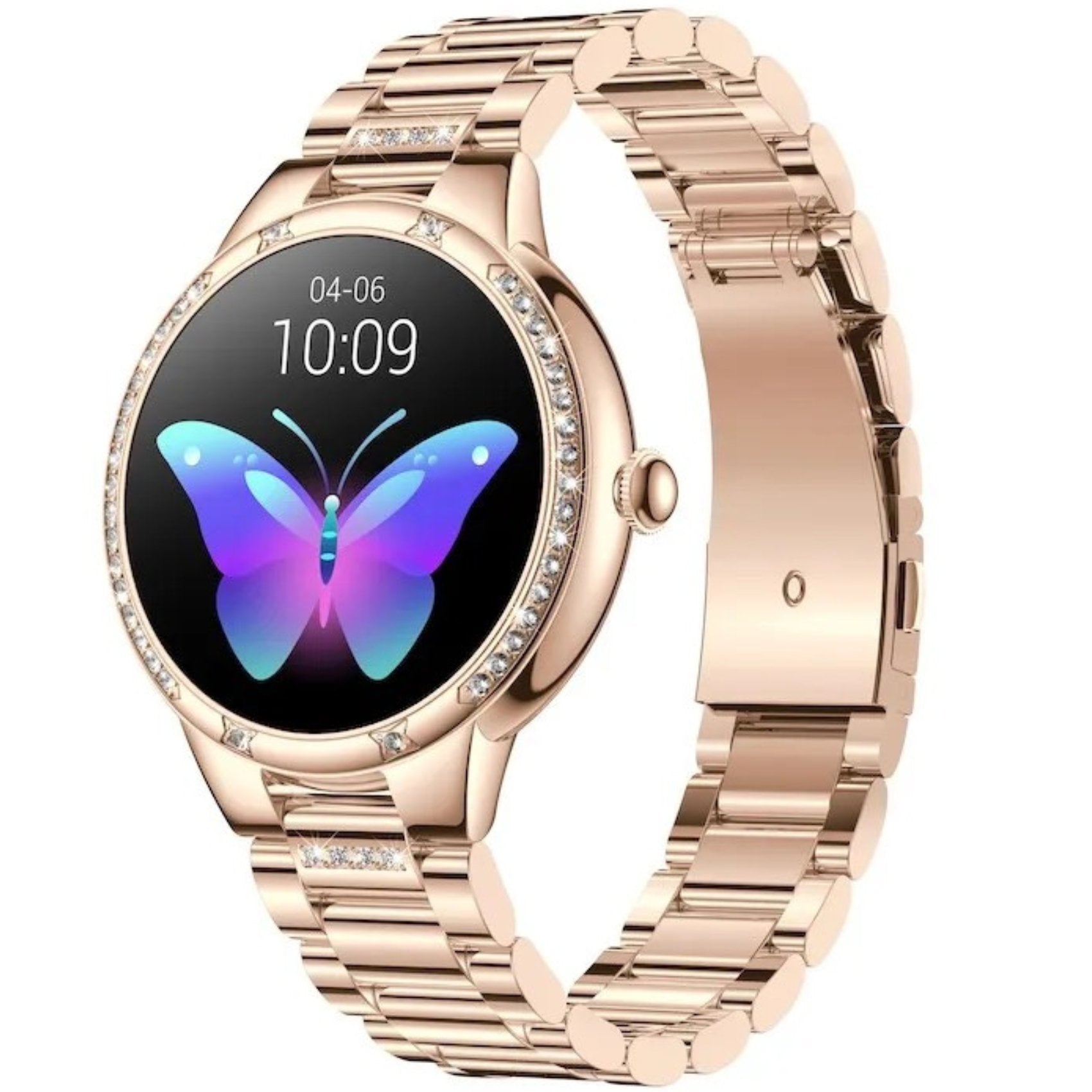 TUTT L6 Classic Ladies AMOLED Screen Women Health SmartWatch