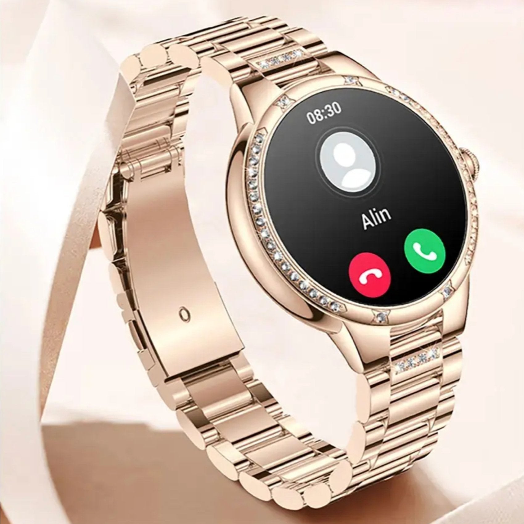 TUTT L6 Classic Ladies AMOLED Screen Women Health SmartWatch