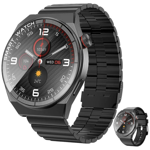 TUTT LX3 Classic Smart Watch For Men | Titanium Alloy | NFC Function Heart Rate Blood Oxygen | IP68