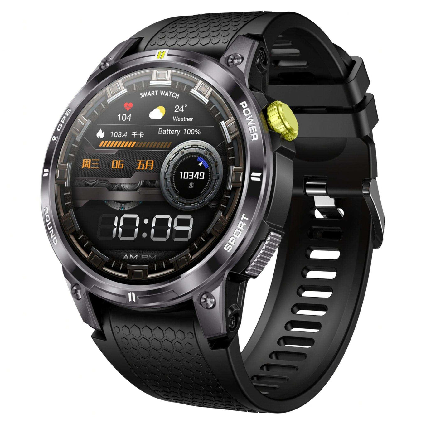 Smart Watch Collection 2025 GPS Rugged Watch for Fitness and Health Monitoring