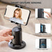 TUTT P1 Selfie Phone Holder Mount | Smart 360° Auto Face Tracking Gimbal Desktop Stabilizer Tripod | Adjustable Lens