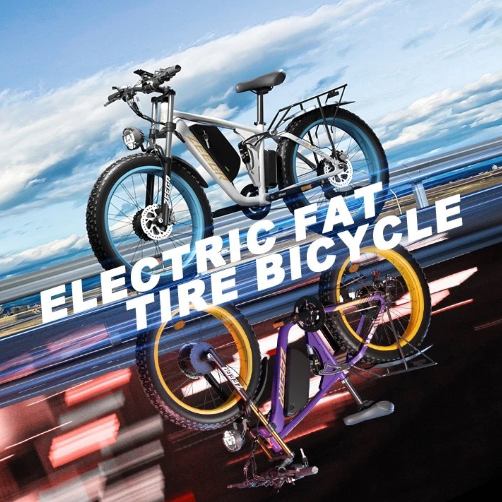 TUTT S1-BOOM Electric Bike 48V 2000W 48V 22.4Ah 35MPH 26