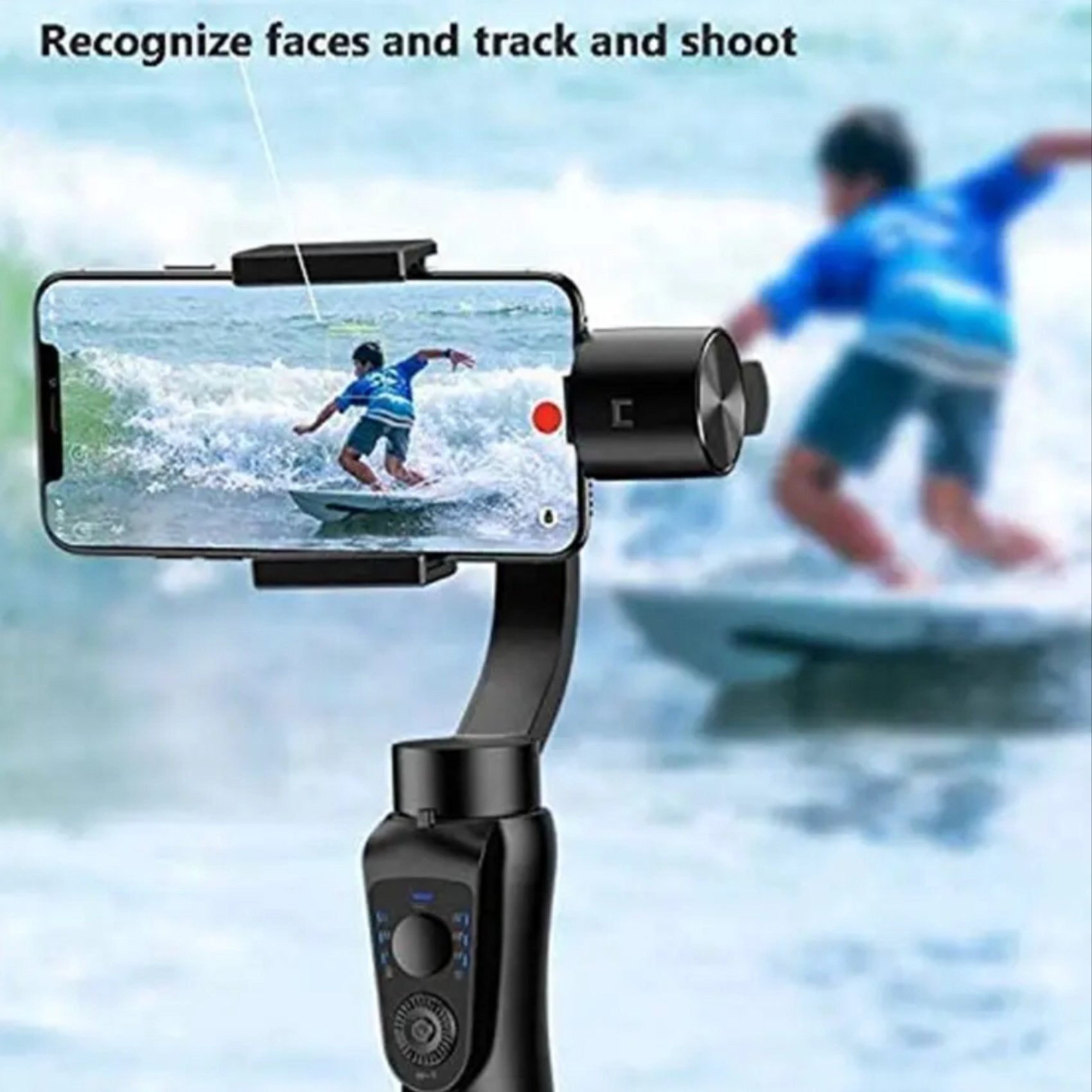 TUTT S5B (Upgraded) 3 Axis Gimbal Stabilizer Automatic Wireless Tripod Selfie Stick with 360° rotation handheld selfies