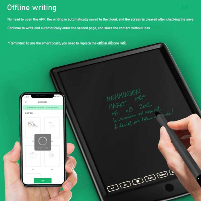 TUTT Smart Pen and Notebook Set | Digital Stylus Writing Board | Real-Time Sync with Android & iOS - TUTT