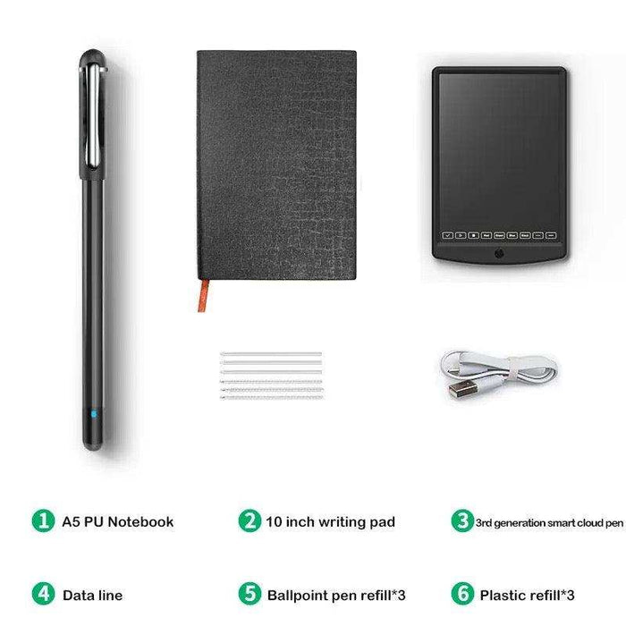 TUTT Smart Pen and Notebook Set | Digital Stylus Writing Board | Real-Time Sync with Android & iOS - TUTT