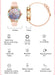 TUTT Women’s Smart Watch | Slim & Stylish Design 1.27” HD Dial | Waterproof | AI Voice Assistant | Women’s Health & Sports Tracker Smartwatch | W1 2 Strap - TUTT