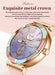 TUTT Women’s Smart Watch | Slim & Stylish Design 1.27” HD Dial | Waterproof | AI Voice Assistant | Women’s Health & Sports Tracker Smartwatch | W1 2 Strap - TUTT