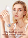 TUTT Women’s Smart Watch | Slim & Stylish Design 1.27” HD Dial | Waterproof | AI Voice Assistant | Women’s Health & Sports Tracker Smartwatch | W1 2 Strap - TUTT